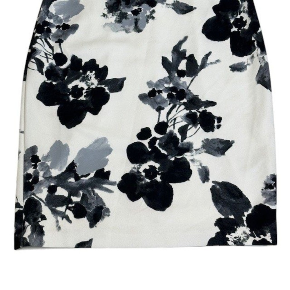 Jessica Howard White Floral Bell Sleeve Sheath‎ Dress Party Cocktail SZ 6 - Picture 9 of 12
